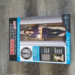 Magnetic mesh screen